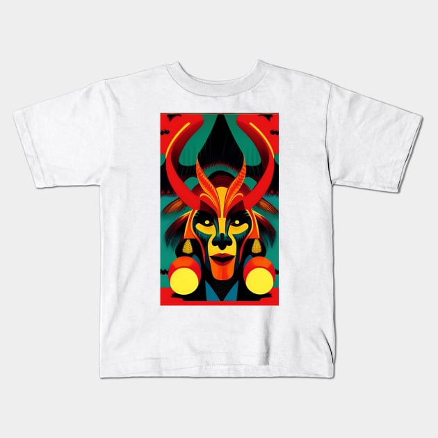 devils in the details Kids T-Shirt by hasanclgn